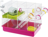 Laura Small Hamster Cage | Fun & Interactive Cage Measures 18.11L X 11.61W X 14.8H & Includes All Accessories