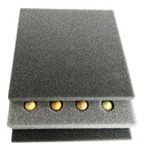Button Quail Egg Foam Shipper 20 Hole Sets - Safe Egg Transport for Button Quail Eggs 10 Count