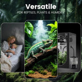 1 Gallon Reptile Humidifier Fogger Adjustable Mist Terrarium