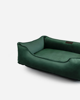 Chester & Lee | Classic Velvet Sleeper Dog Bed Green