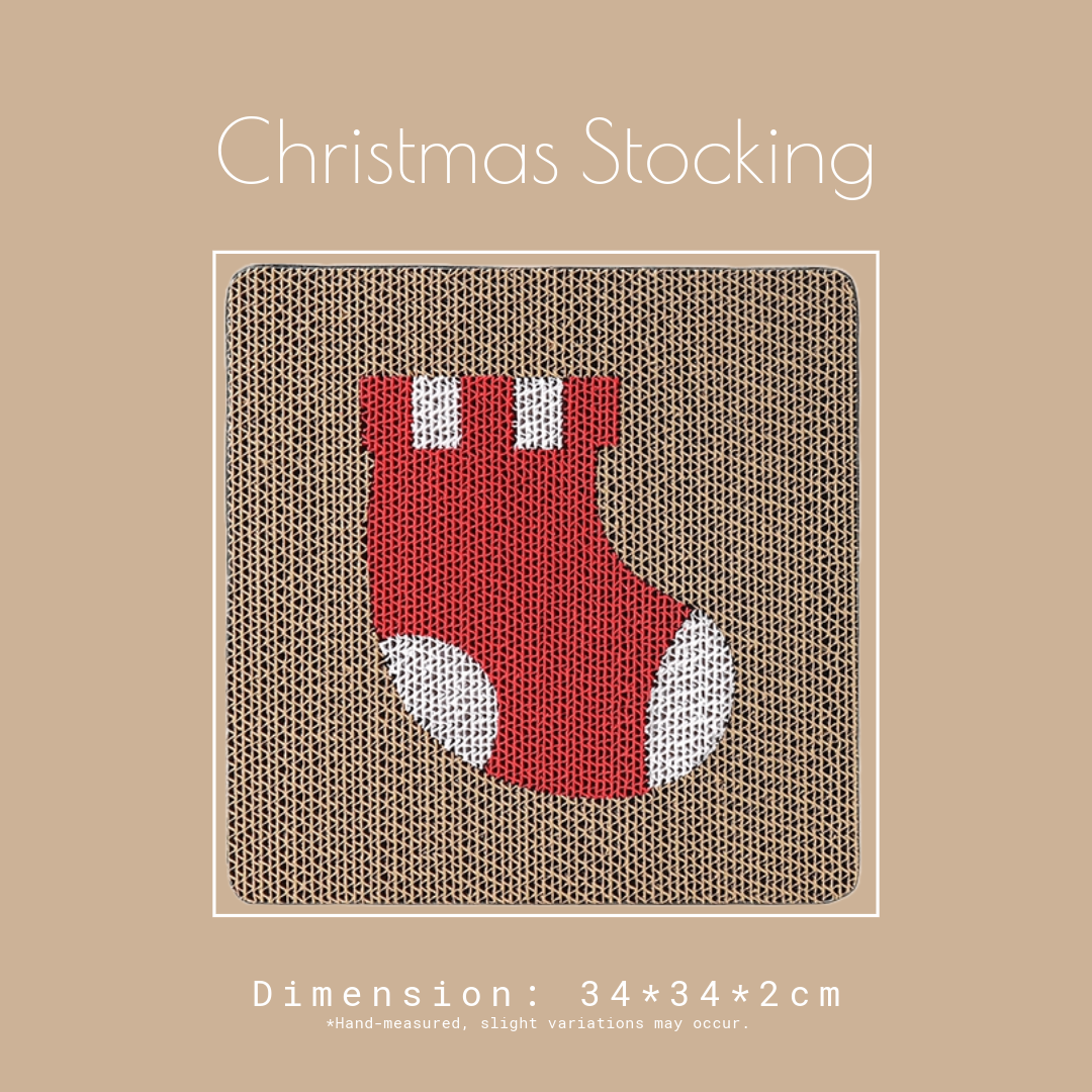 Paper Park | Single-Sided Cat Scratcher (Christmas)