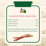 All-Natural Beef Bully Stick Dog Treats – Nutrient-Rich, and High-Protein – 12-Inch Standard (4-Pack)