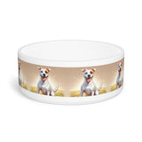 Ceramic Pet Bowl – 16 oz Dog Feeding Bowl