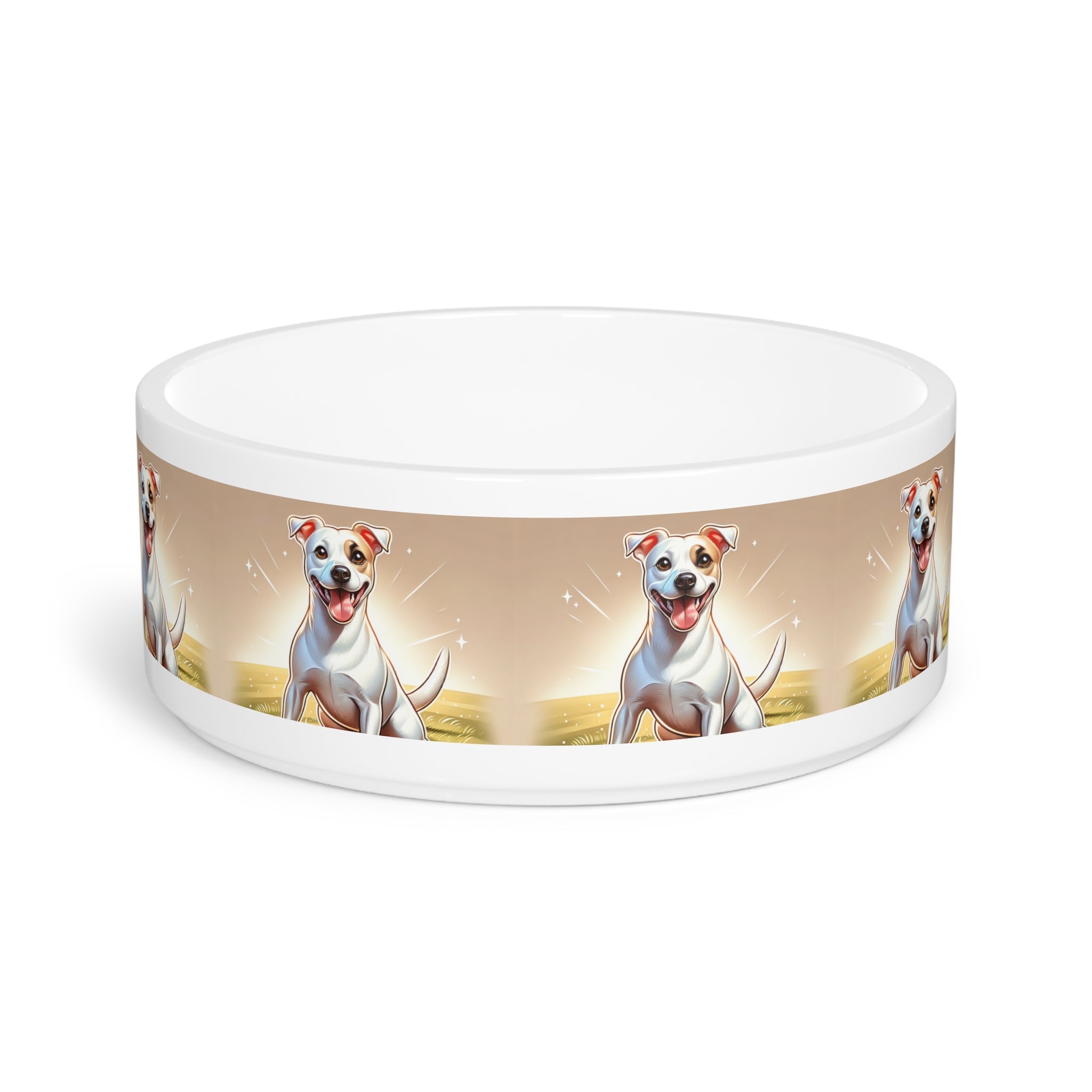 Ceramic Pet Bowl – 16 oz Dog Feeding Bowl