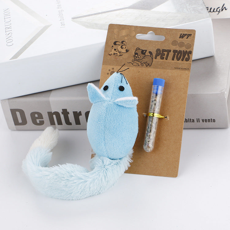 Long Tail Mouse Cat Teaster Toys Funny Pet Toys Cat Toys Mouse Trainning Funny Playing Toys Interactive Pets Products