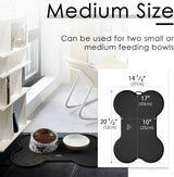 Silicone Non Spill Cat Feeding Mat Puppy Placemat Waterproof