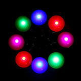 LED Luminous Pet Round Pendant Luminous Dog Tag Pet Charm Dog Flashing Tag Dog Collar Light, Suitable For Pets To Walk At Night