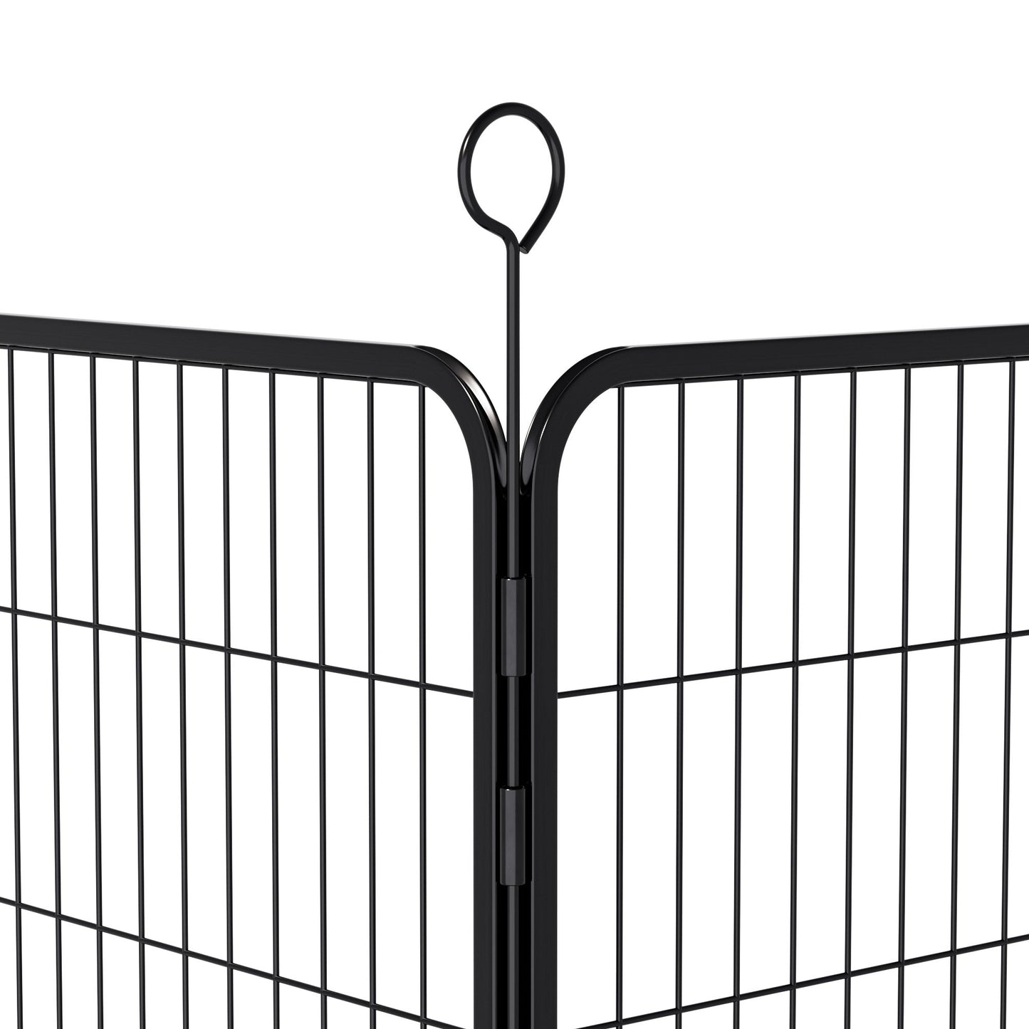 16 Panels Heavy Duty Metal Playpen with Self-Locking Gate, Extra Tall 40' Dog Fence Pet Exercise Pen for Outdoor and Indoor-Easy Setup Exercise Pen for Large Dogs