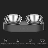 Stainless Steel Pet Bowls: Anti-Slip Design for Dogs and Cats