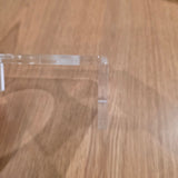 Aevan Epoch | Frosted Acrylic Pet Bowl Stand