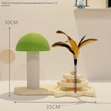Toy Solid Wood Turntable Self-Hi Cat Teaser