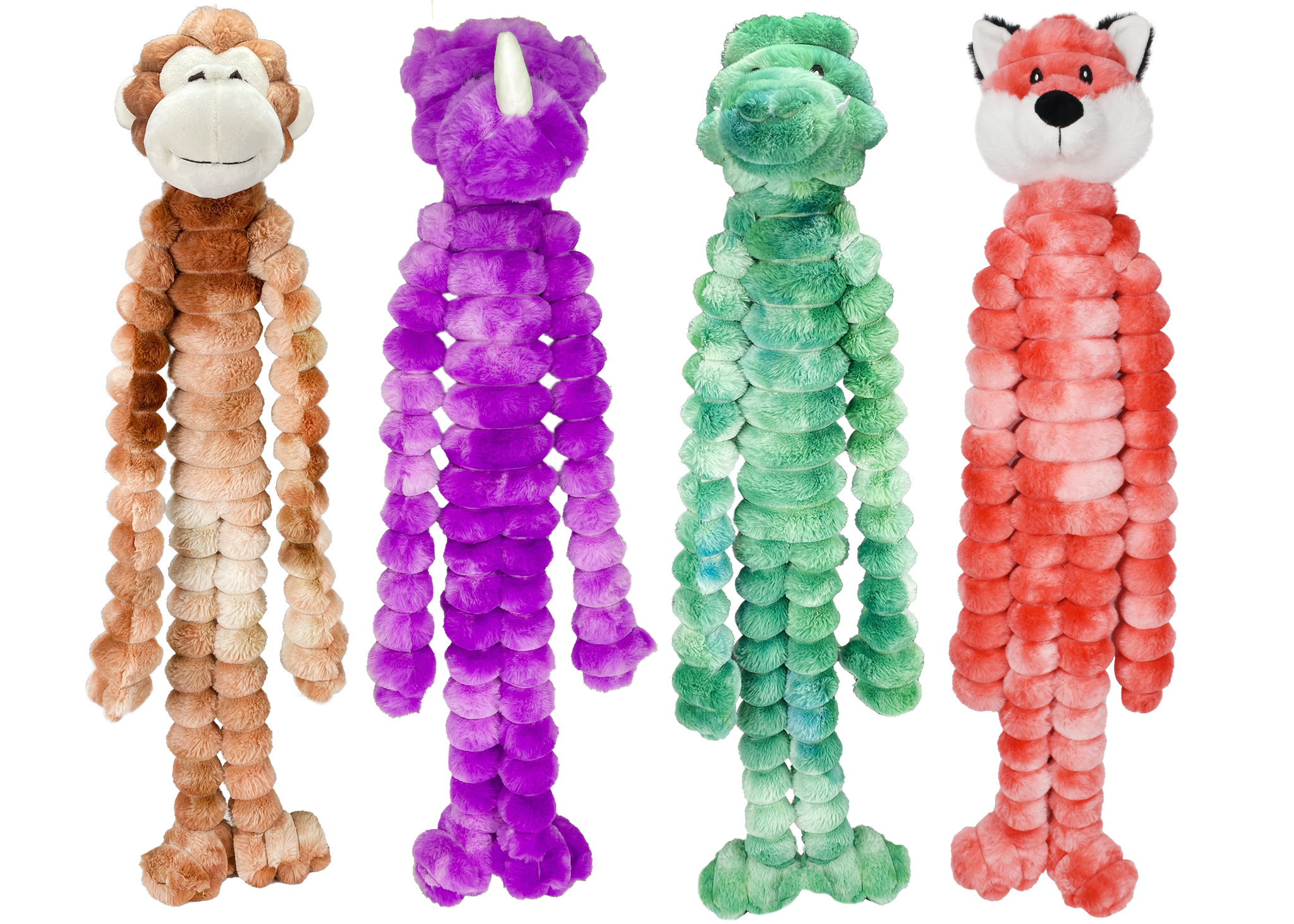 Multipet Crimpy Palz - Assorted Animals 20"