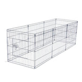 24" Tall Wire Fence 8 Panel Pet Folding Metal Play Pen