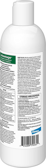 12 Oz Flea & Tick Shampoo for Puppies & Adult Dogs .