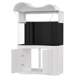 250g Wave Glass Reef-Ready Aquarium Set in Black