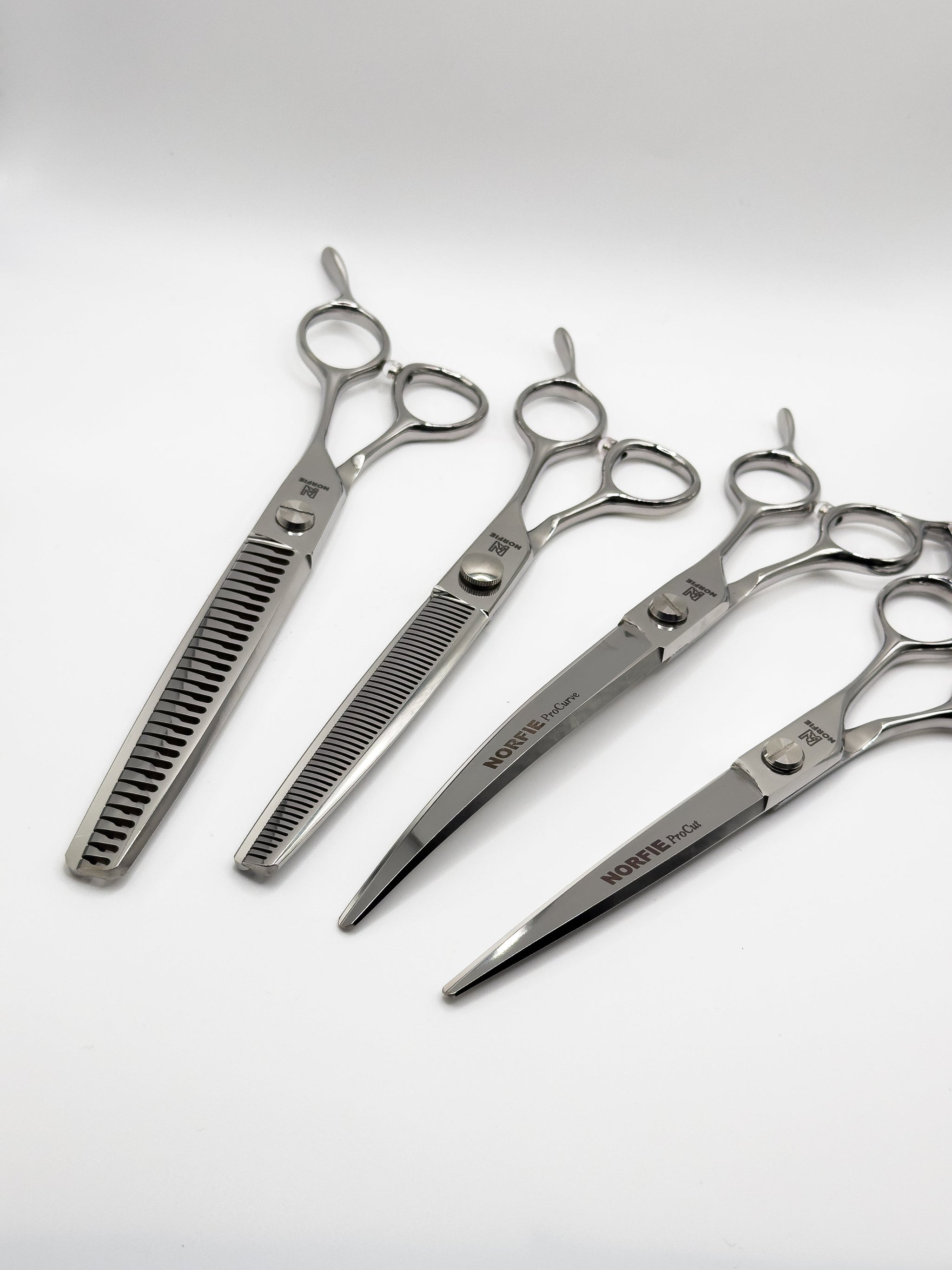 Norfie Pro Series 4-Piece VG10 Grooming Shear Set