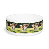 Ceramic Pet Bowl – 16 oz Dog Feeding Bowl