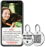 QR Code Pet Tags: Instant Email Alerts & Online Profiles