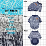 3-Pack Small Dog Sweaters Winter Fleece XS–XL Soft Stretch Pet Apparel