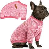 3-Pack Small Dog Sweaters Winter Fleece XS–XL Soft Stretch Pet Apparel