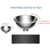 Stainless Steel Pet Bowls: Anti-Slip Design for Dogs and Cats
