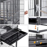 41.5" Stackable Divided Breeder for Bird