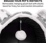 Washable Bed Cave for Indoor Cats & Small Dogs