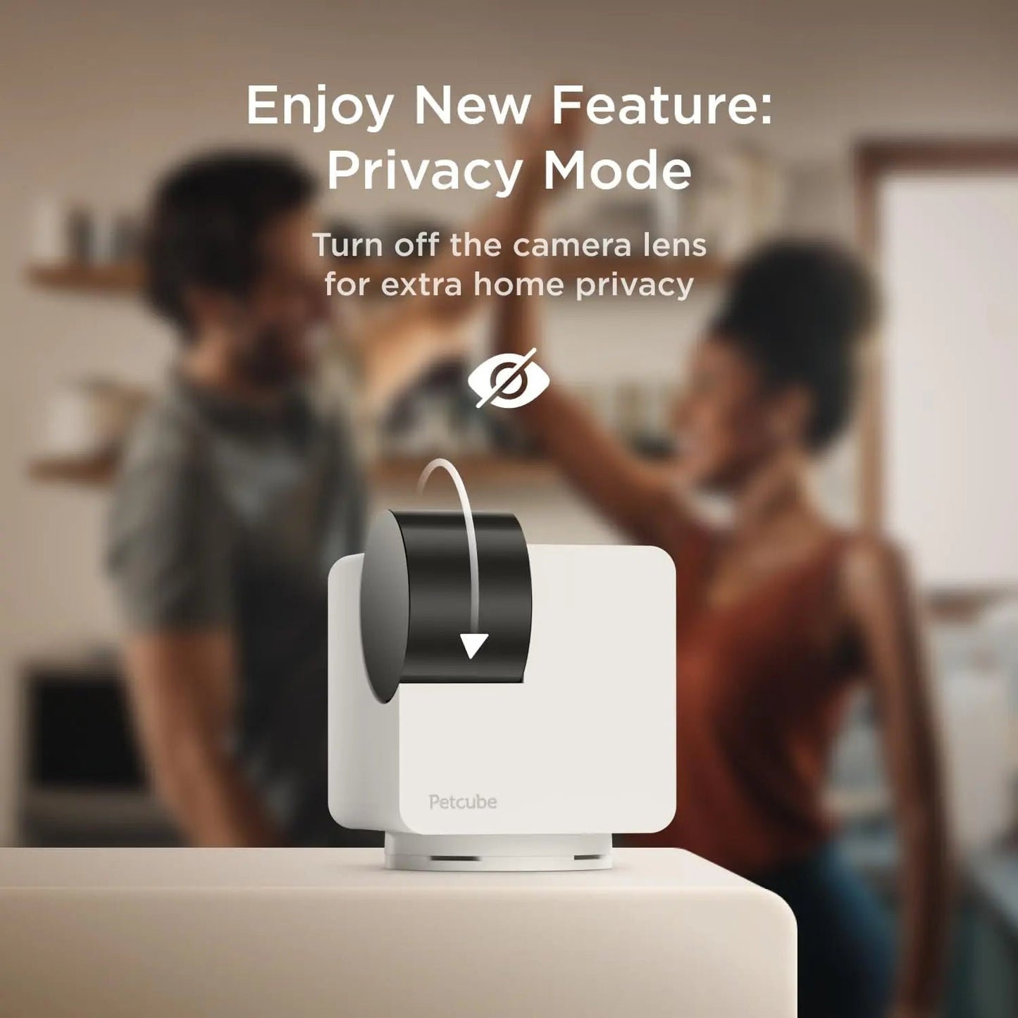 360° Pet Camera with App,1080P HD Video, Two-Way Audio, Night Vision & AI Alerts