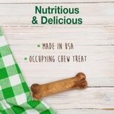 Nylabone Healthy Edibles All-Natural Long Lasting Roast Beef Dog Chew Treats (1.5oz)