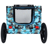 Outdoor Heavy Duty Collapsible Pet Bike Trailer with 16-Inch Wheels