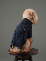 GLACIER PET SWEATER - NAVY
