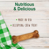 Nylabone Healthy Edibles All-Natural Long Lasting Bacon Chew Treats (6.7oz)