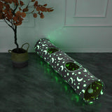 Cat Tunnel Tube with Plush Ball Toys Collapsible