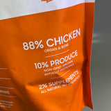 SMALL BATCH Freeze Dried Sliders For Dogs Chicken Recipe 25 Oz Bag BB 09/26