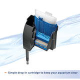 20 Gallon aquarium Starter Kit with LED Lighting