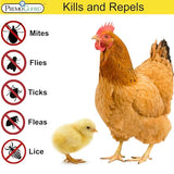 Poultry Spray 16 oz - Plant Based All Natural Non-Toxic - By Premo Guard
