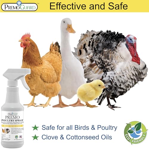 Poultry Spray - Plant Based All Natural Non-Toxic - By Premo Guard