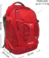 G-Train Dog Carrier Backpack - Comfortable Travel Bag - Waterproof Armorsole Base - Convertible Backpack to Carrier - Padded Laptop Compartment - Hands-Free Pet Travel Backpack