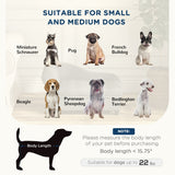 PawHut Pet Sofa Dog Couch Gray
