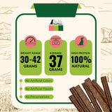 All-Natural Beef Sausage Dog Treats – Premium Chews Packed with Protein & Nutrients – 6 Inches (25/Case)