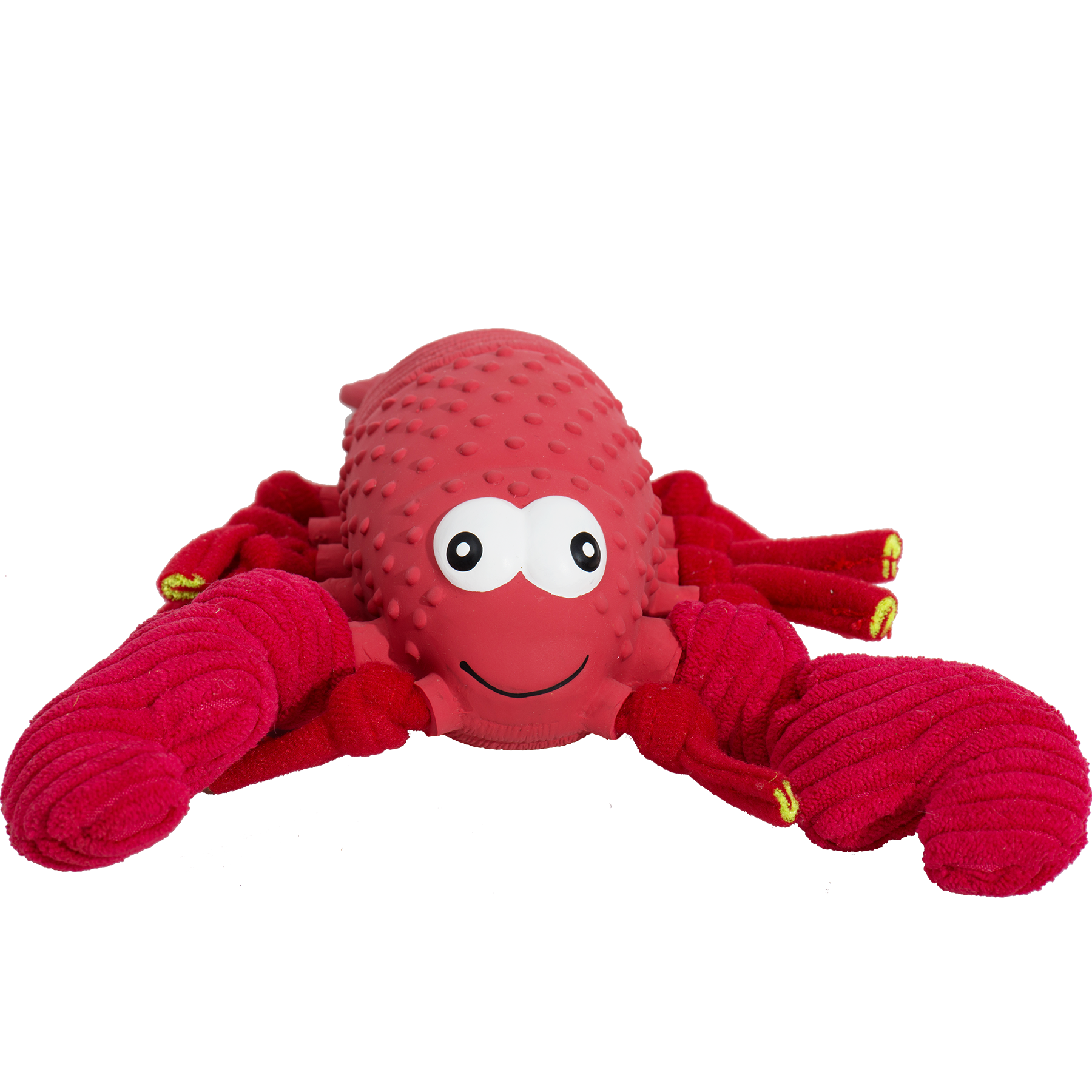 Huggle-Fusion® McCracken Lobsta Plush & Latex Dog Toy