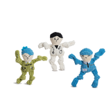 Wee Huggles® Assorted Dog People™ Plush Dog Toys, 3 Pack