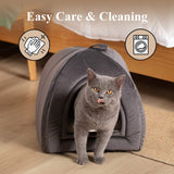 Kasentex Cat Bed, Lovely Tent with Removable Washable Pillow Cushion