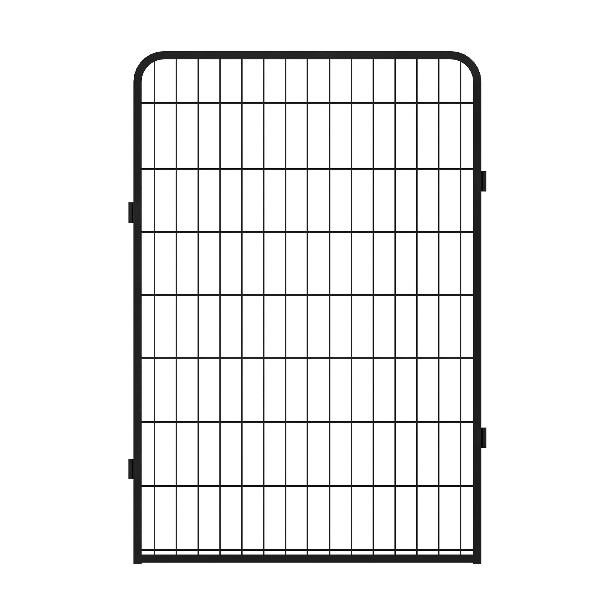 16 Panels Heavy-Duty Metal Playpen with Door, 39.37' H Dog Fence Pet Exercise Pen for Outdoor, Indoor