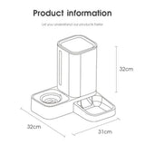 2 in 1 Automatic Auto Pet Feeder