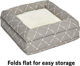 Cat Hous  in Fashionable Mushroom Diamond Print