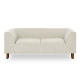 Modern Rectangular Pet Sofa with Backrest and Armrests