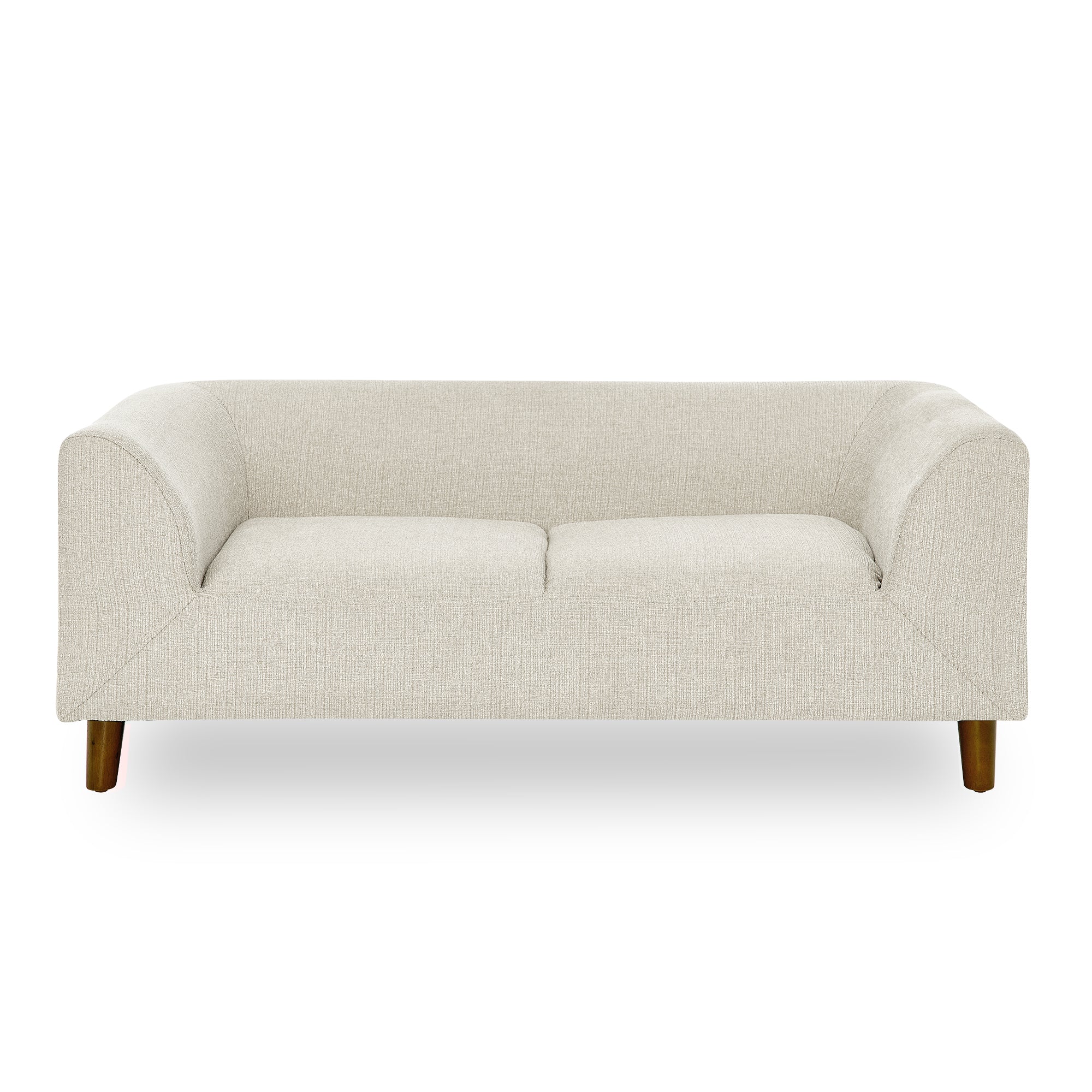 Modern Rectangular Pet Sofa with Backrest and Armrests