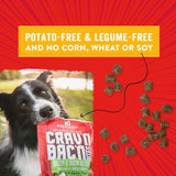 Training Dog Treats - Crav'N Bac'N Soft Bacon & Chicken Bites - Premium USA Made - Low Calorie Rewards - 8.25Oz