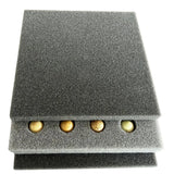 Button Quail Egg Foam Shipper 20 Hole Sets - Safe Egg Transport for Button Quail Eggs (5 Count)